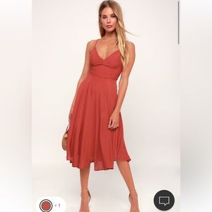 Lulus midi dress